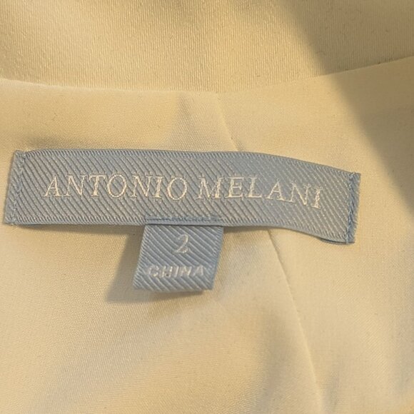 🤍 Antonio Melani Ivory Sheath Dress – Size 2 – EUC - Picture 4 of 4